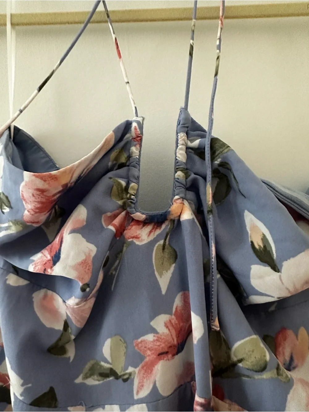 NWT A&F Floral Halter Maxi Dress